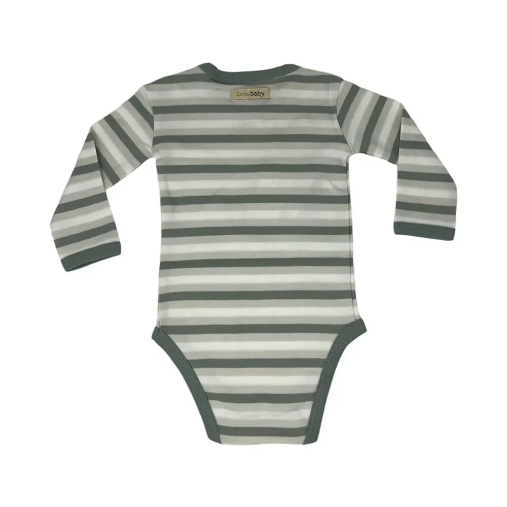 L'oved Baby NWT Organic Bodysuit & Lounge Pants Bundle. 6-9 Months